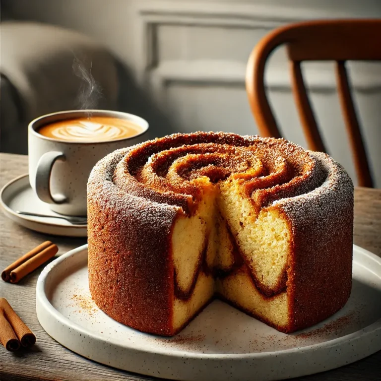 Starbucks Cinnamon Coffee Cake – crumbly cinnamon-topped cake slice