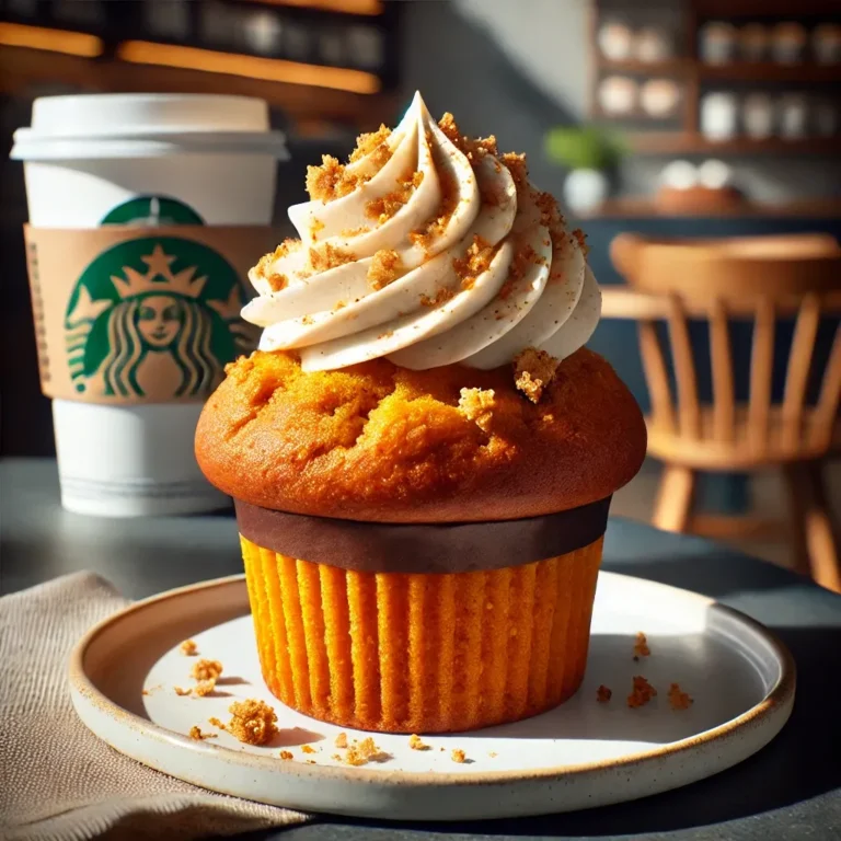 Starbucks Pumpkin Cream Cheese Muffin – spiced muffin with cream cheese center