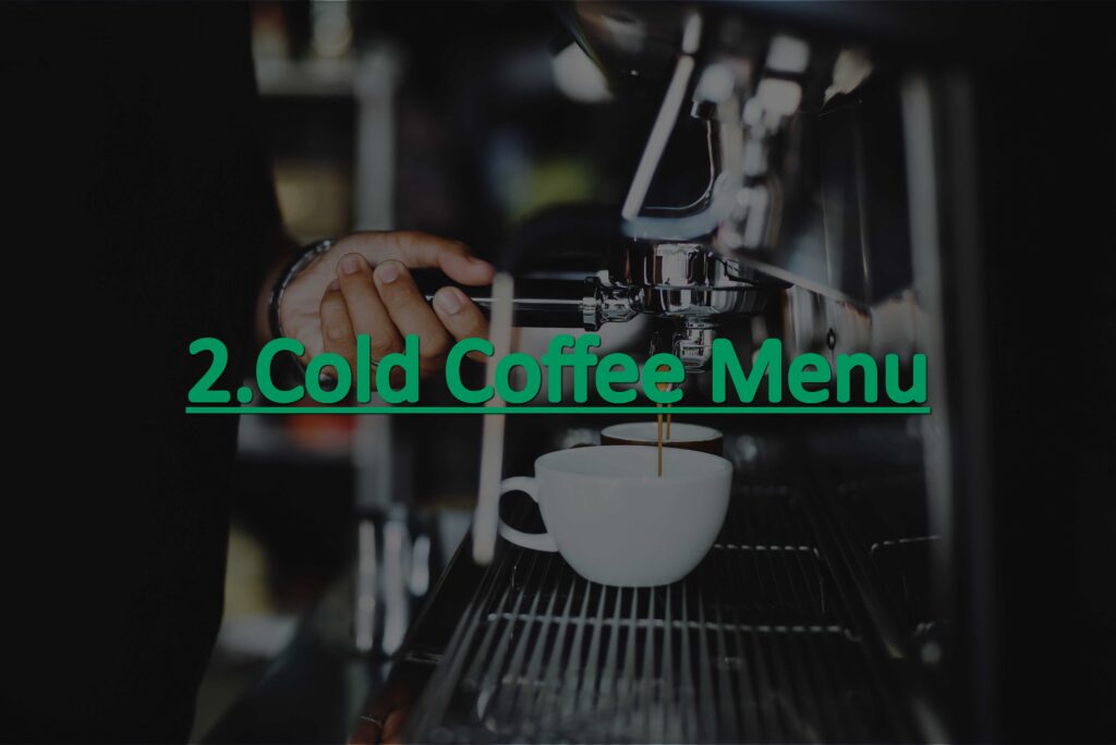 Starbucks cold coffee menu prices 2025 – iced coffee and cold brew